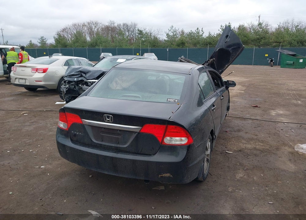 2010 HONDA CIVIC VIN: 19XFA1F82AE011858