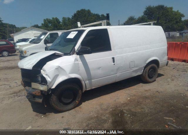 1998 CHEVROLET ASTRO CARGO VAN VIN: 1GCDM19W2WB203438