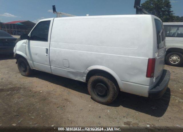 1998 CHEVROLET ASTRO CARGO VAN VIN: 1GCDM19W2WB203438