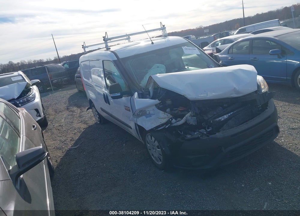 2015 RAM PROMASTER CITY TRADESMAN VIN: ZFBERFAT1F6A02648