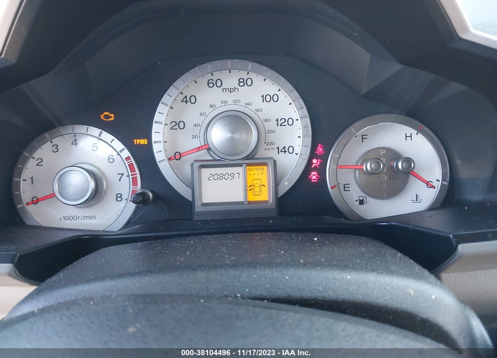 2011 HONDA PILOT EX-L VIN: 5FNYF4H51BB048250
