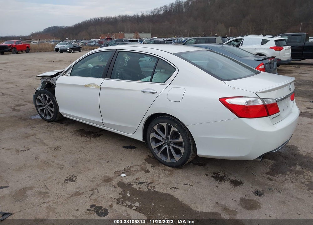 2015 HONDA ACCORD SPORT VIN: 1HGCR2F57FA030778