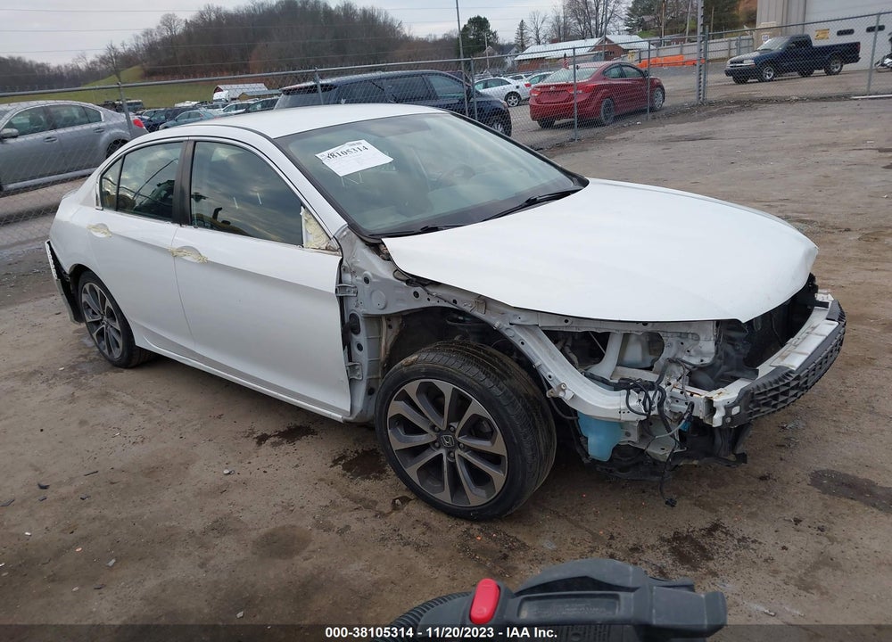 2015 HONDA ACCORD SPORT VIN: 1HGCR2F57FA030778