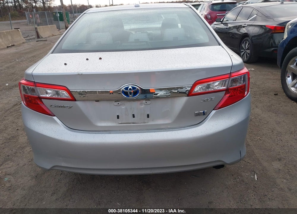 2012 TOYOTA CAMRY HYBRID XLE VIN: 4T1BD1FK8CU001353