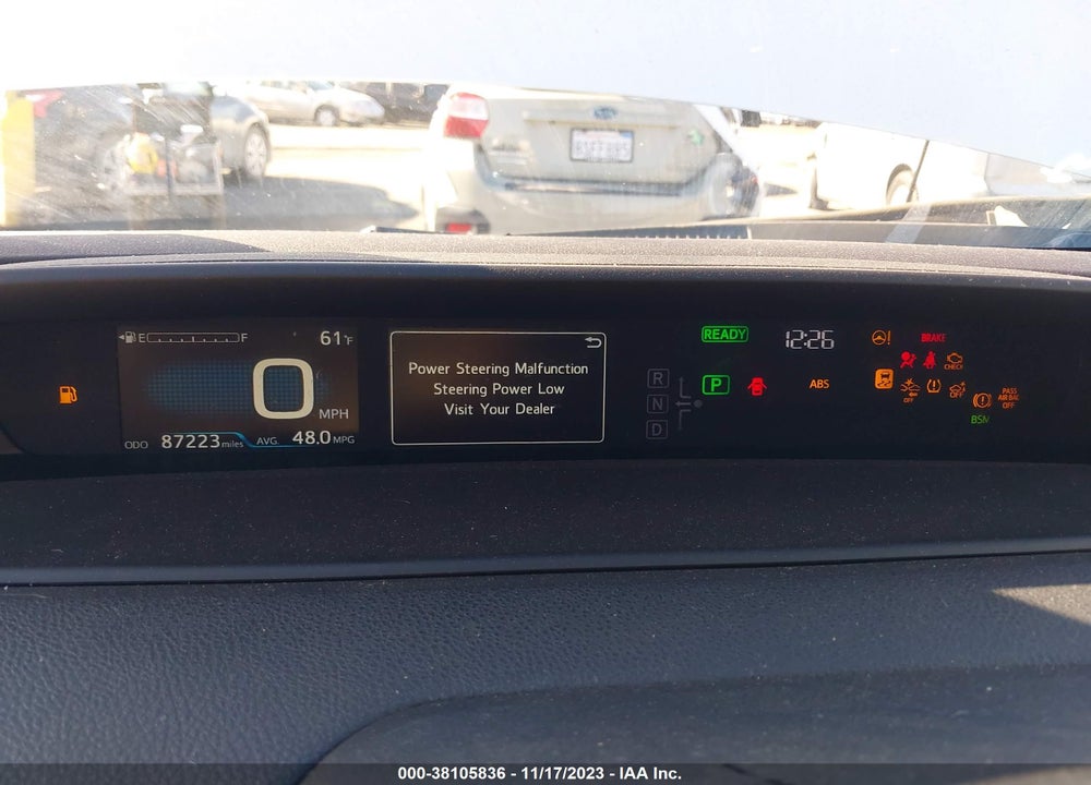 2019 TOYOTA PRIUS LE VIN: JTDKARFU7K3073680