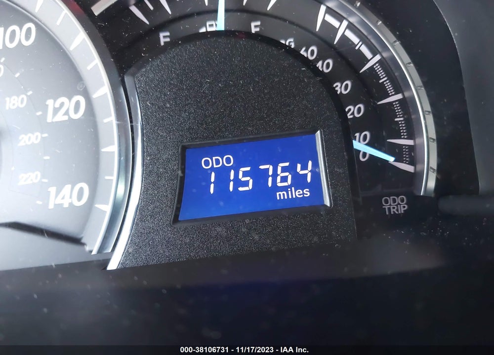 2012 TOYOTA CAMRY XLE V6 VIN: 4T1BK1FK7CU010938