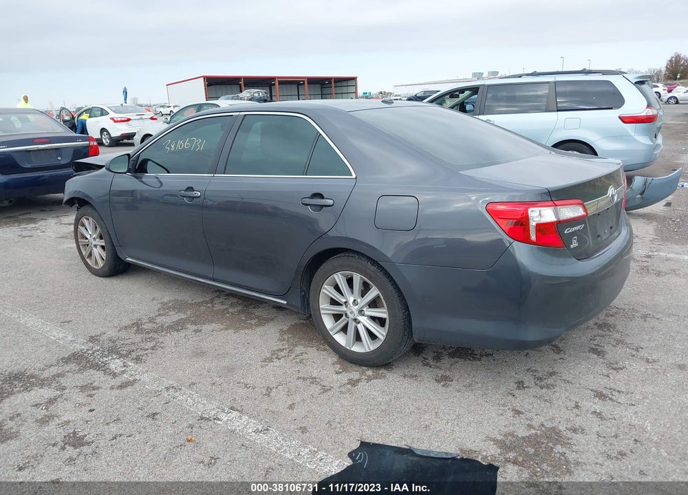 2012 TOYOTA CAMRY XLE V6 VIN: 4T1BK1FK7CU010938