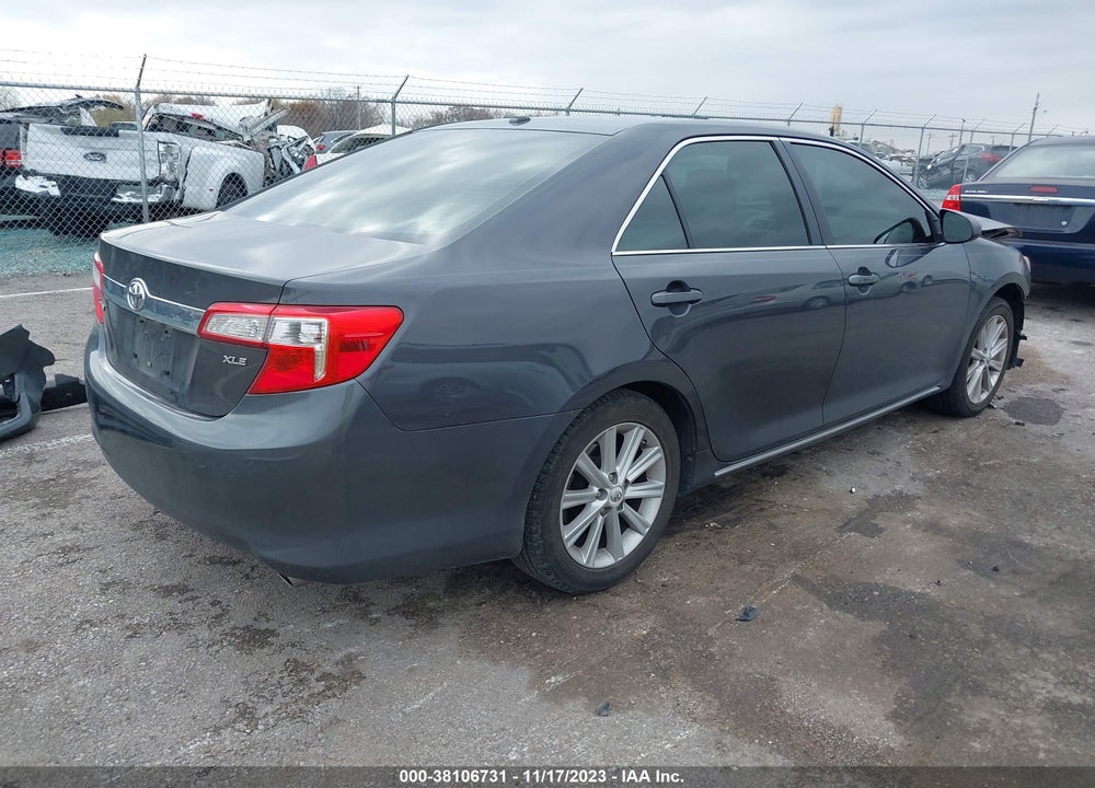 2012 TOYOTA CAMRY XLE V6 VIN: 4T1BK1FK7CU010938