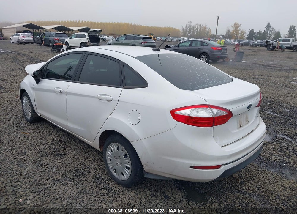 2018 FORD FIESTA S VIN: 3FADP4AJ6JM130557