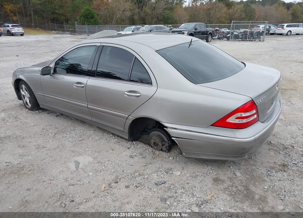 2006 MERCEDES-BENZ C 280 LUXURY 4MATIC VIN: WDBRF92H46F812984