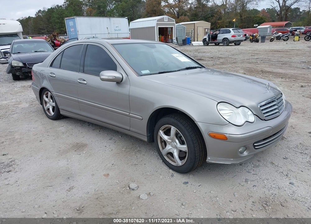 2006 MERCEDES-BENZ C 280 LUXURY 4MATIC VIN: WDBRF92H46F812984