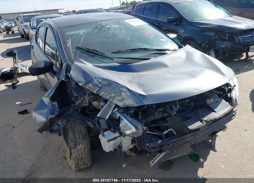 2021 NISSAN VERSA S XTRONIC CVT VIN: 3N1CN8DV9ML908476