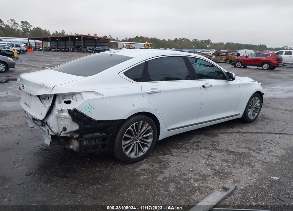 2016 HYUNDAI GENESIS 3.8 VIN: KMHGN4JE7GU128185