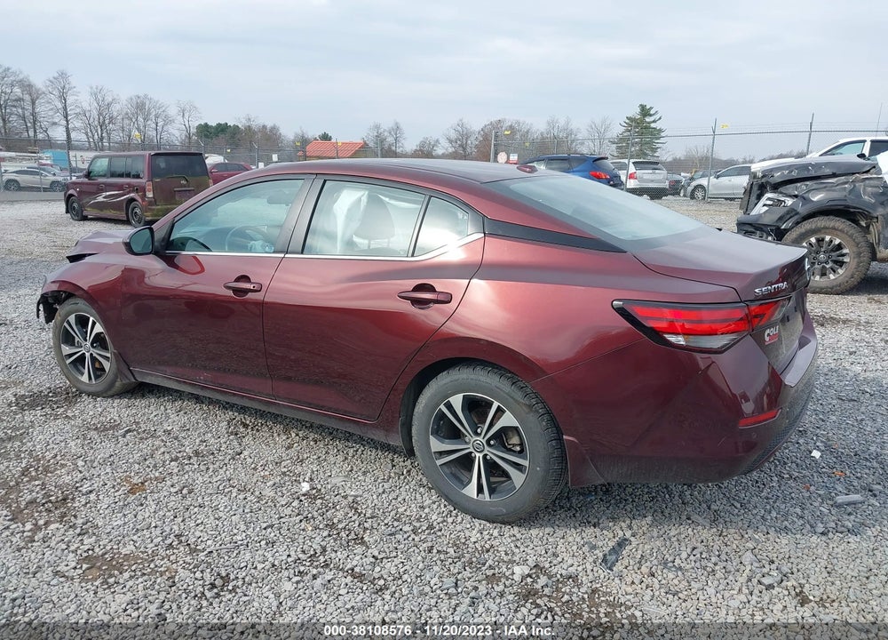 2021 NISSAN SENTRA SV XTRONIC CVT VIN: 3N1AB8CV3MY329696