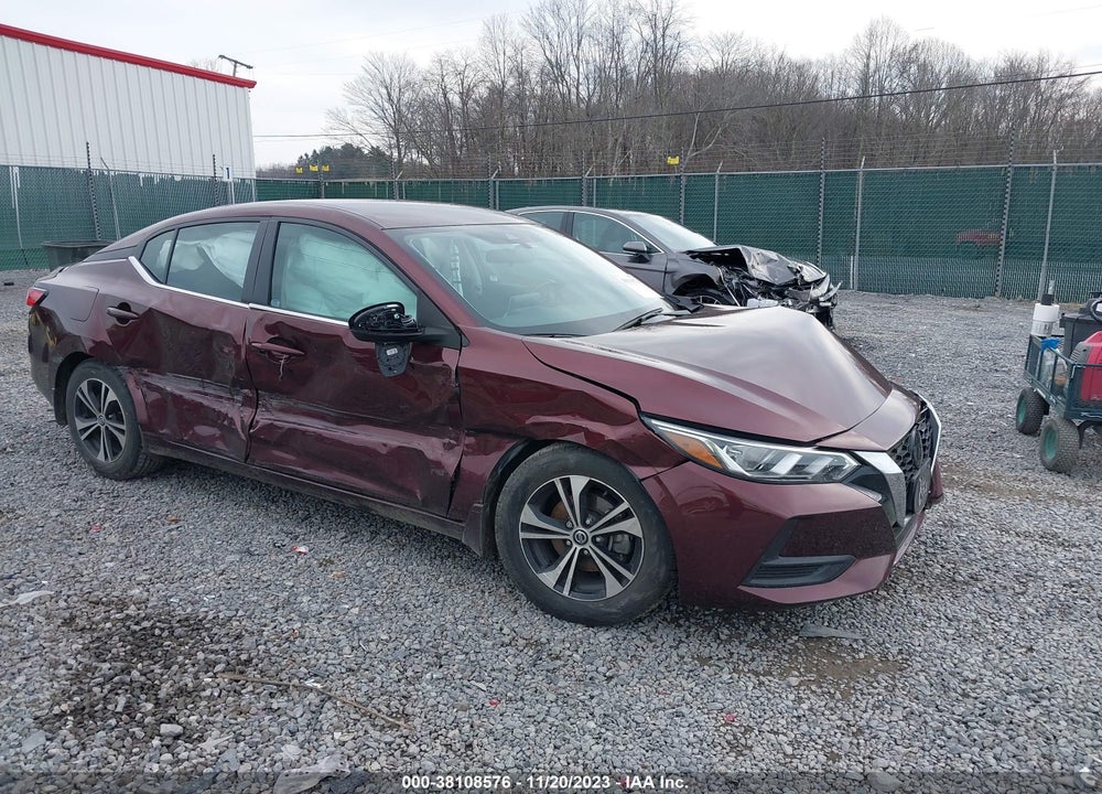 2021 NISSAN SENTRA SV XTRONIC CVT VIN: 3N1AB8CV3MY329696