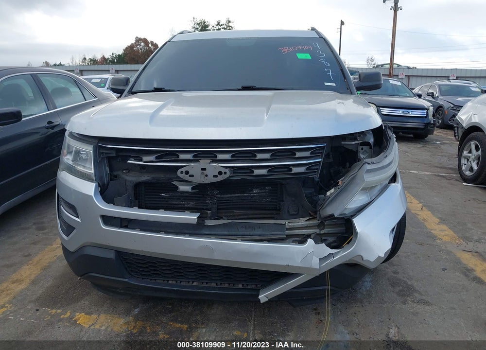 2016 FORD EXPLORER VIN: 1FM5K7BH5HGD34387