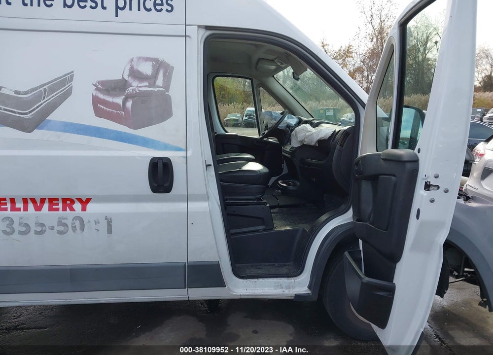 2016 RAM PROMASTER 2500 HIGH ROOF VIN: 3C6TRVDG9GE114417