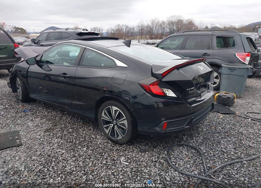 2018 HONDA CIVIC EX-T VIN: 2HGFC3B37JH354073