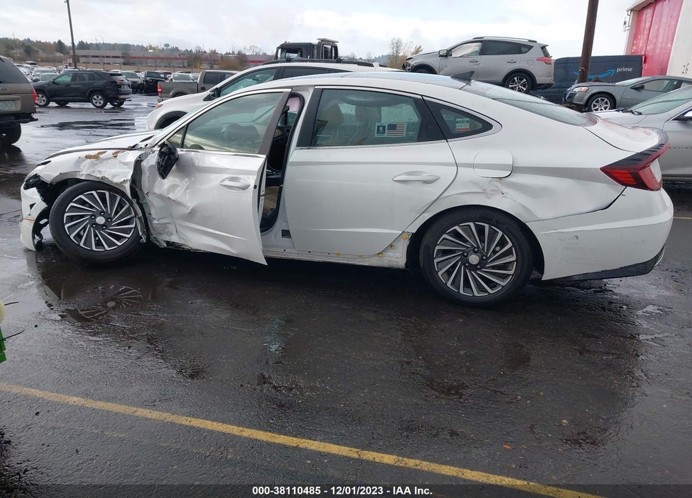 2022 HYUNDAI SONATA HYBRID VIN: KMHL54JJ3NA045847