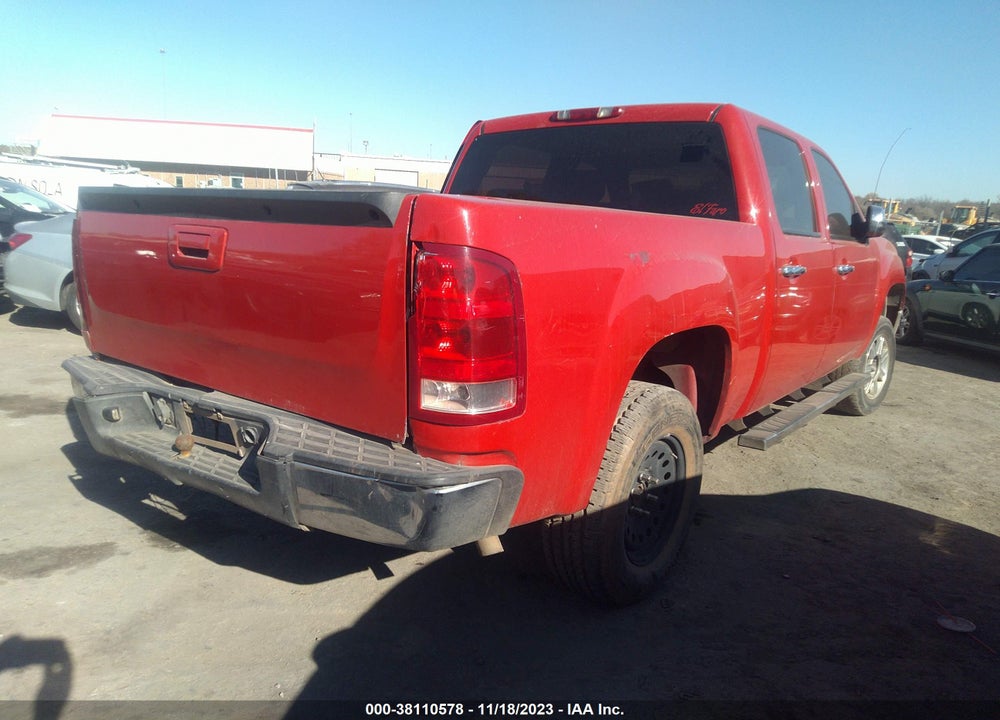 2008 GMC SIERRA 1500 SL VIN: 2GTEC13C681184711
