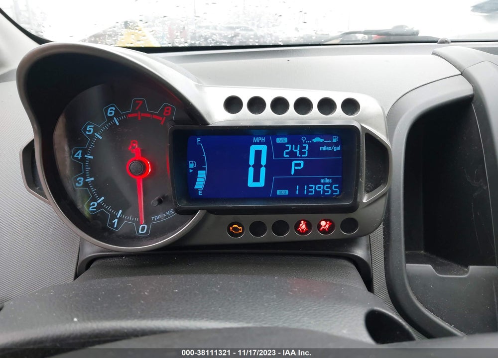 2012 CHEVROLET SONIC 2LS VIN: 1G1JA6SH7C4141242
