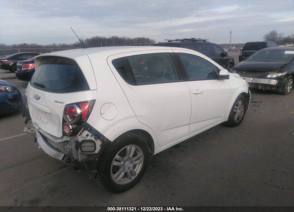 2012 CHEVROLET SONIC 2LS VIN: 1G1JA6SH7C4141242