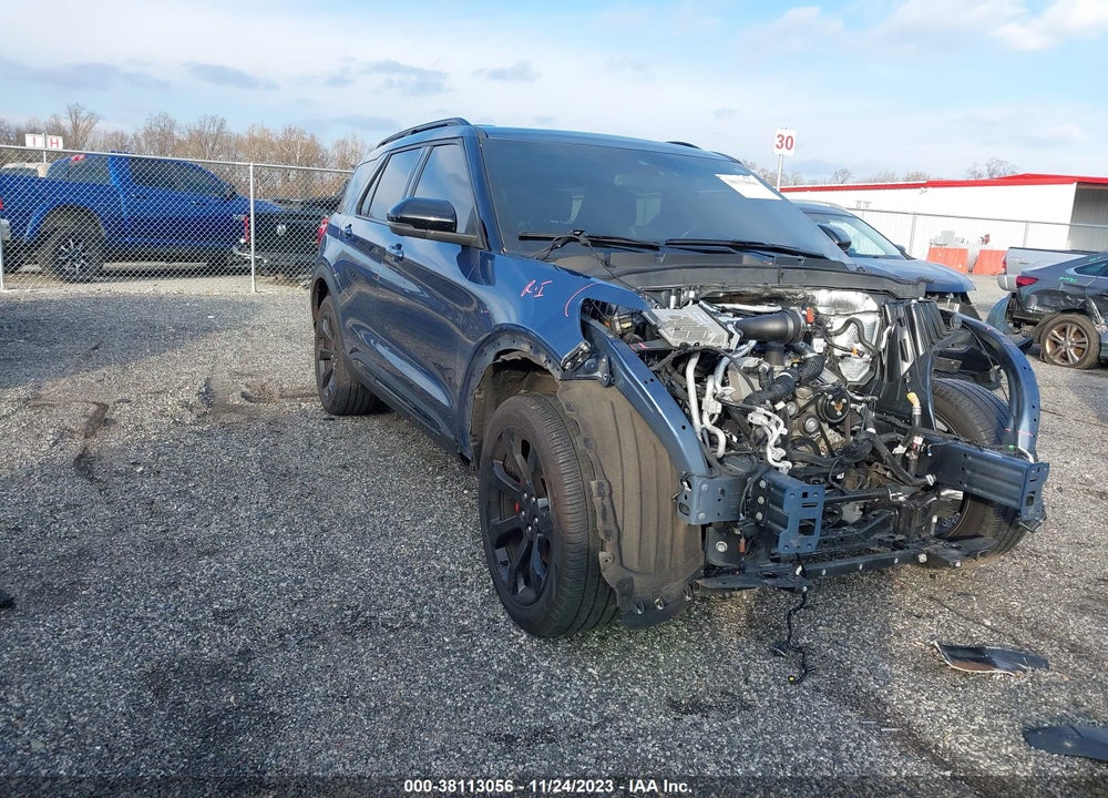 2020 FORD EXPLORER ST VIN: 1FM5K8GC1LGA43669