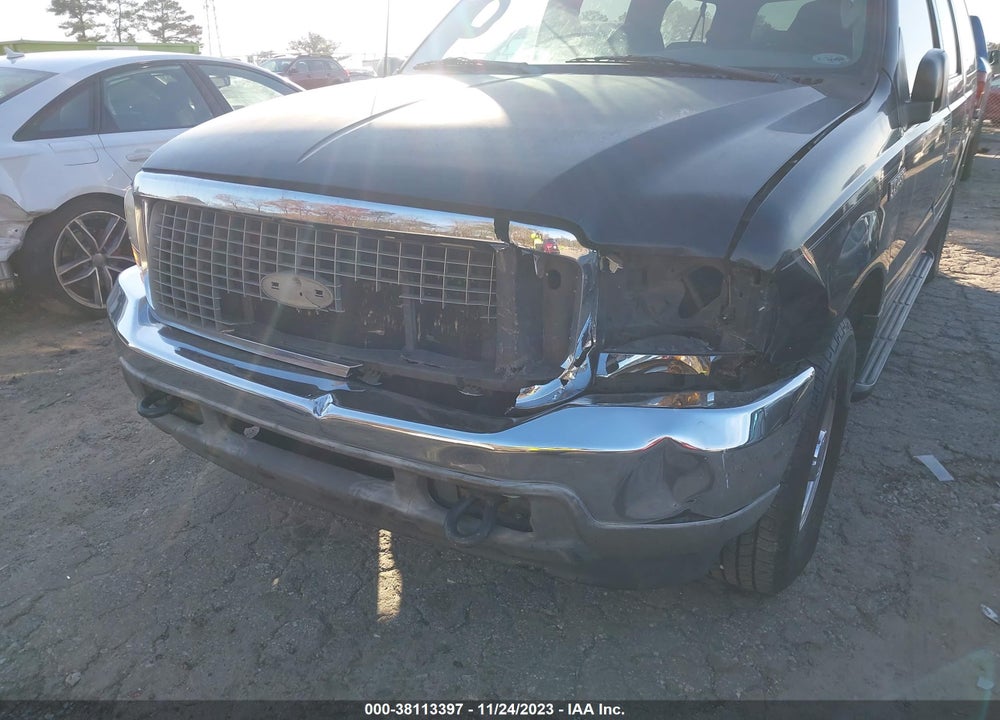 2003 FORD EXCURSION XLT VIN: 1FMNU40L23EB30277