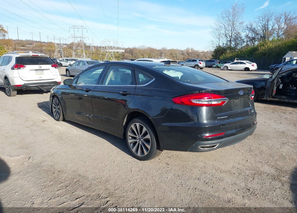 2020 FORD FUSION SE VIN: 3FA6P0T99LR173011