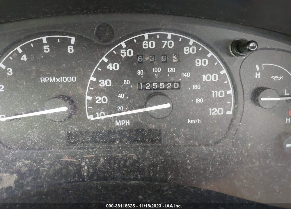 1998 MAZDA B2500 SE VIN: 4F4YR16C2WTM36542