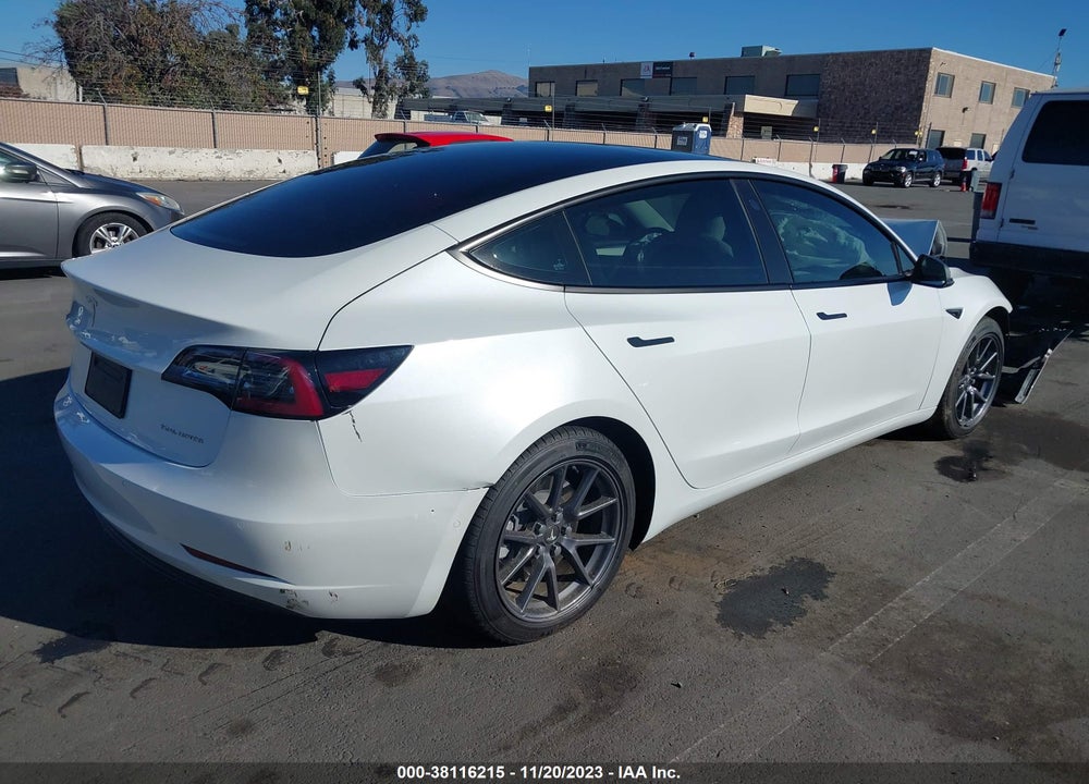2021 TESLA MODEL 3 LONG RANGE DUAL MOTOR ALL-WHEEL DRIVE VIN: 5YJ3E1EB8MF051073