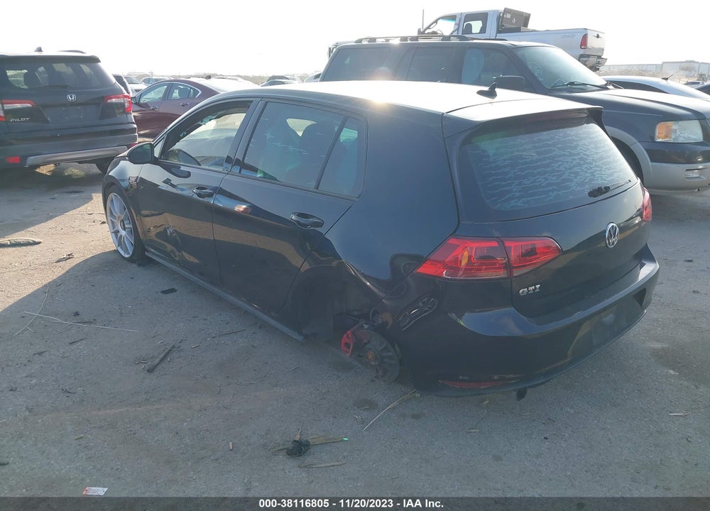 2017 VOLKSWAGEN GOLF GTI S 4-DOOR VIN: 3VW4T7AU5HM000777