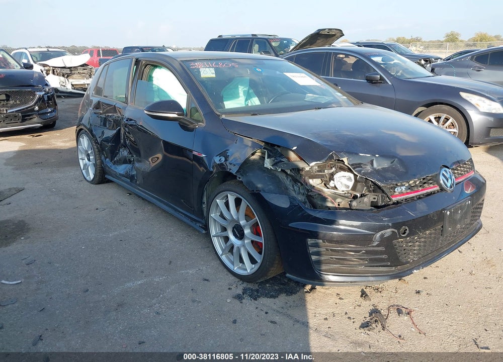 2017 VOLKSWAGEN GOLF GTI S 4-DOOR VIN: 3VW4T7AU5HM000777