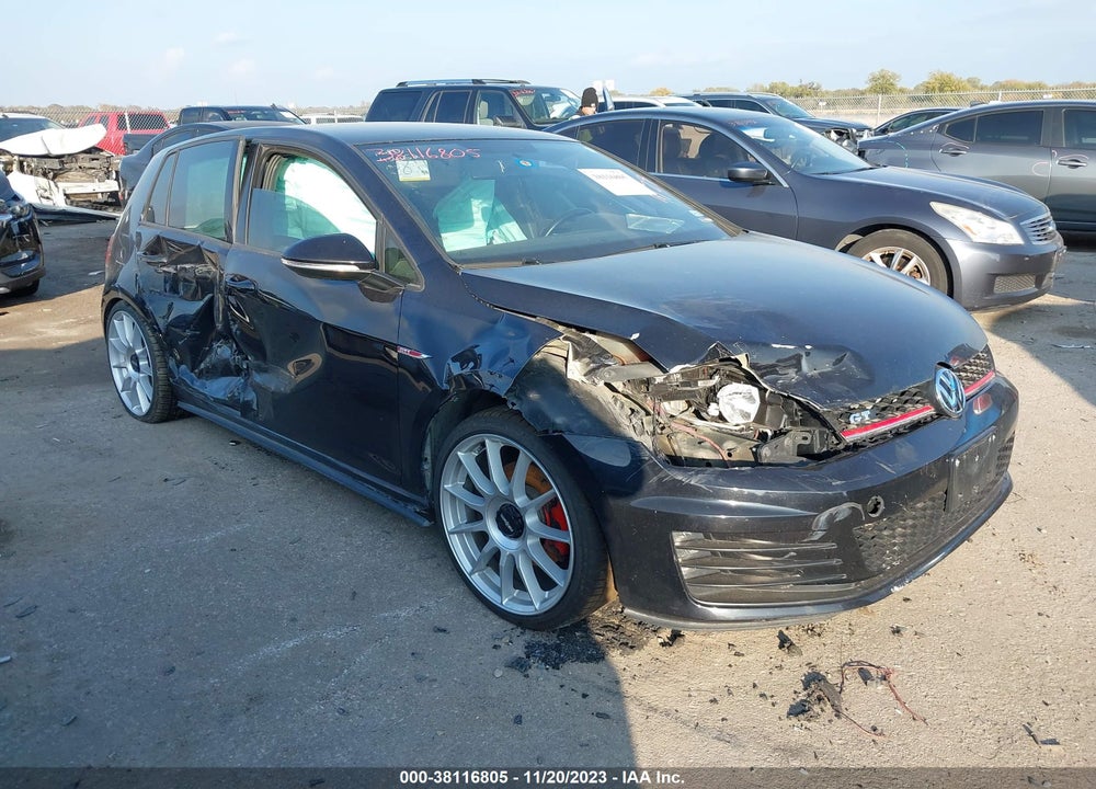 2017 VOLKSWAGEN GOLF GTI S 4-DOOR VIN: 3VW4T7AU5HM000777