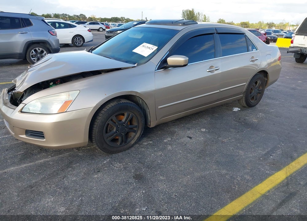 2006 HONDA ACCORD 2.4 EX VIN: 1HGCM56896A065610