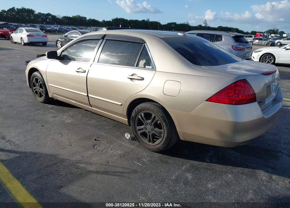 2006 HONDA ACCORD 2.4 EX VIN: 1HGCM56896A065610