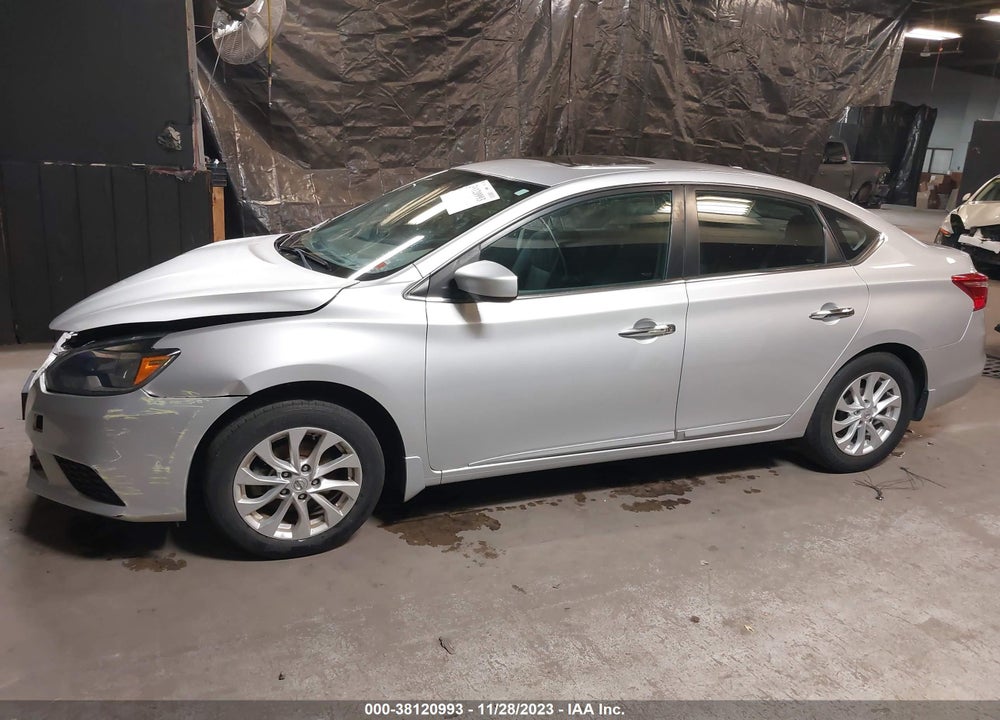 2018 NISSAN SENTRA SV VIN: 3N1AB7AP9JY283382