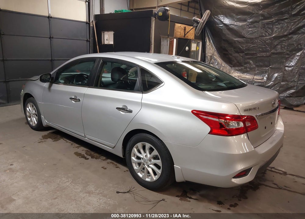 2018 NISSAN SENTRA SV VIN: 3N1AB7AP9JY283382