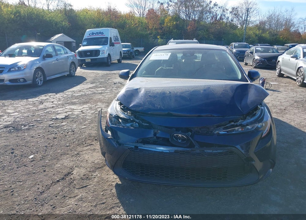 2021 TOYOTA COROLLA LE VIN: JTDEPMAE6MJ139262