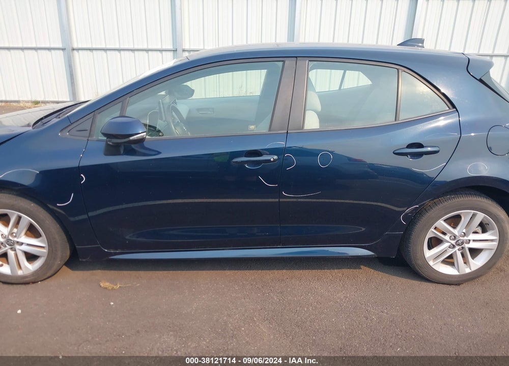 2020 TOYOTA COROLLA HATCHBACK VIN: JTND4RBE9L3085969