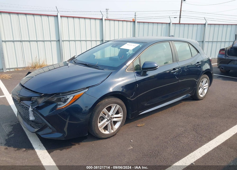 2020 TOYOTA COROLLA HATCHBACK VIN: JTND4RBE9L3085969