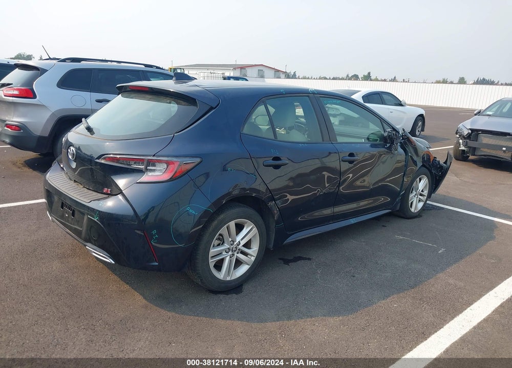 2020 TOYOTA COROLLA HATCHBACK VIN: JTND4RBE9L3085969