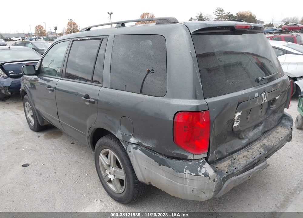 2003 HONDA PILOT EX-L VIN: 2HKYF18563H550074