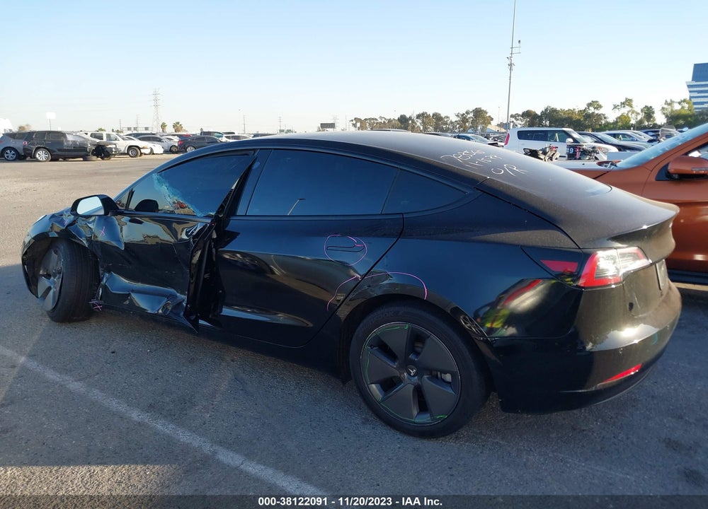 2021 TESLA MODEL 3 STANDARD RANGE PLUS REAR-WHEEL DRIVE VIN: 5YJ3E1EA6MF939229