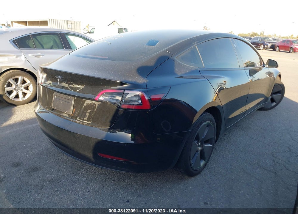 2021 TESLA MODEL 3 STANDARD RANGE PLUS REAR-WHEEL DRIVE VIN: 5YJ3E1EA6MF939229