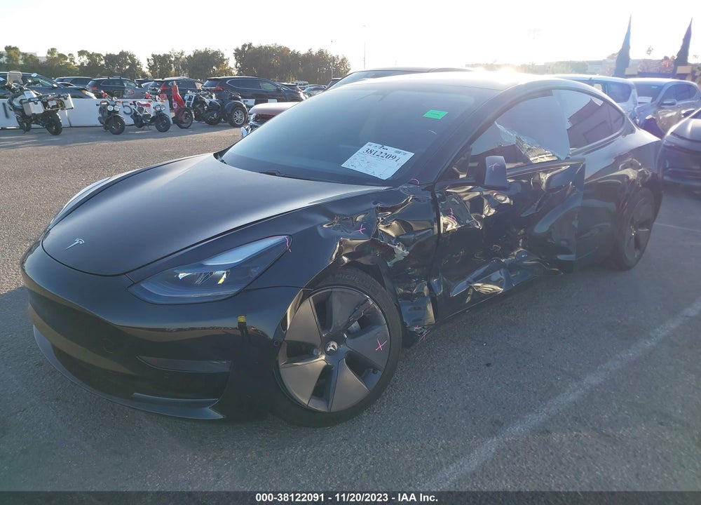 2021 TESLA MODEL 3 STANDARD RANGE PLUS REAR-WHEEL DRIVE VIN: 5YJ3E1EA6MF939229