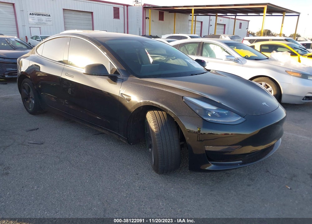 2021 TESLA MODEL 3 STANDARD RANGE PLUS REAR-WHEEL DRIVE VIN: 5YJ3E1EA6MF939229