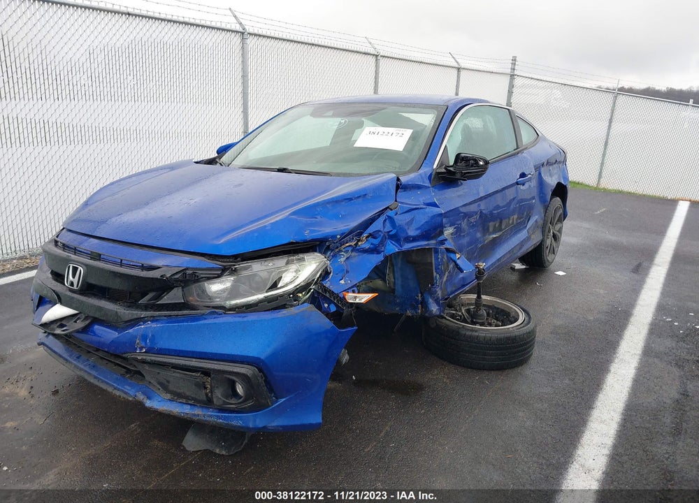 2020 HONDA CIVIC COUPE VIN: 2HGFC4B8XLH300464