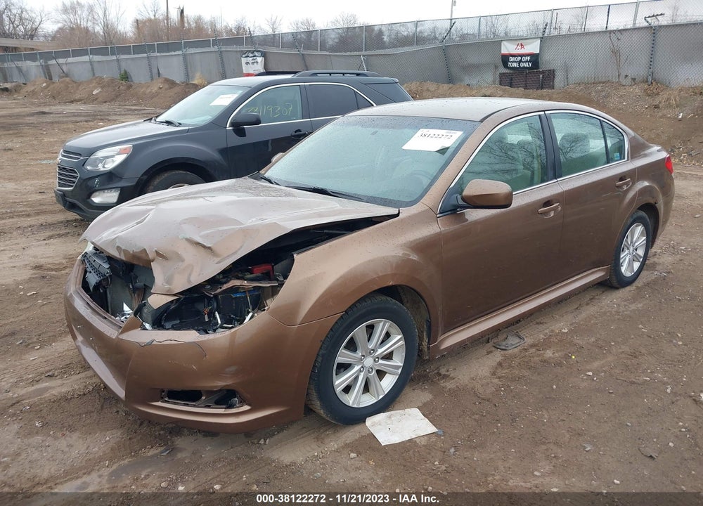 2012 SUBARU LEGACY 2.5I PREMIUM VIN: 4S3BMBC66C3039266