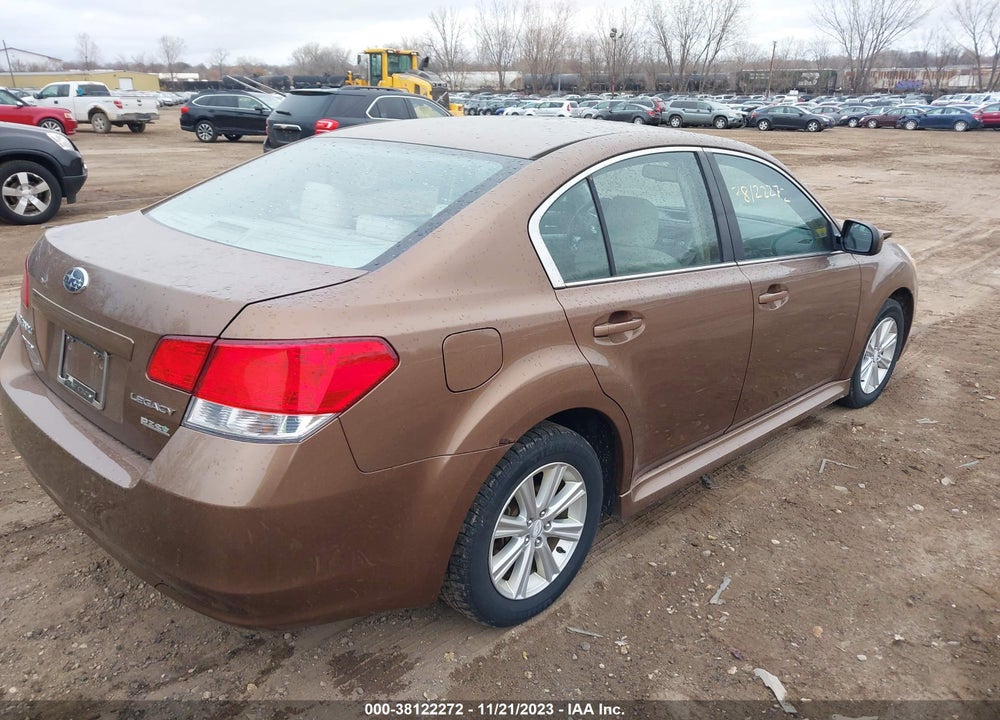 2012 SUBARU LEGACY 2.5I PREMIUM VIN: 4S3BMBC66C3039266